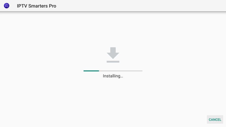 Install IPTV Smarters App